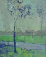 "April", 2011, canvas, oil, 50x40 cm